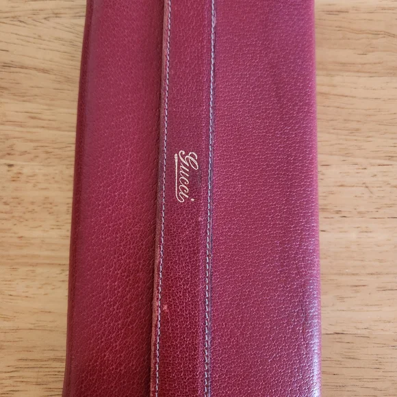 Gucci Vintage Red Wallet - Picture 10 of 16